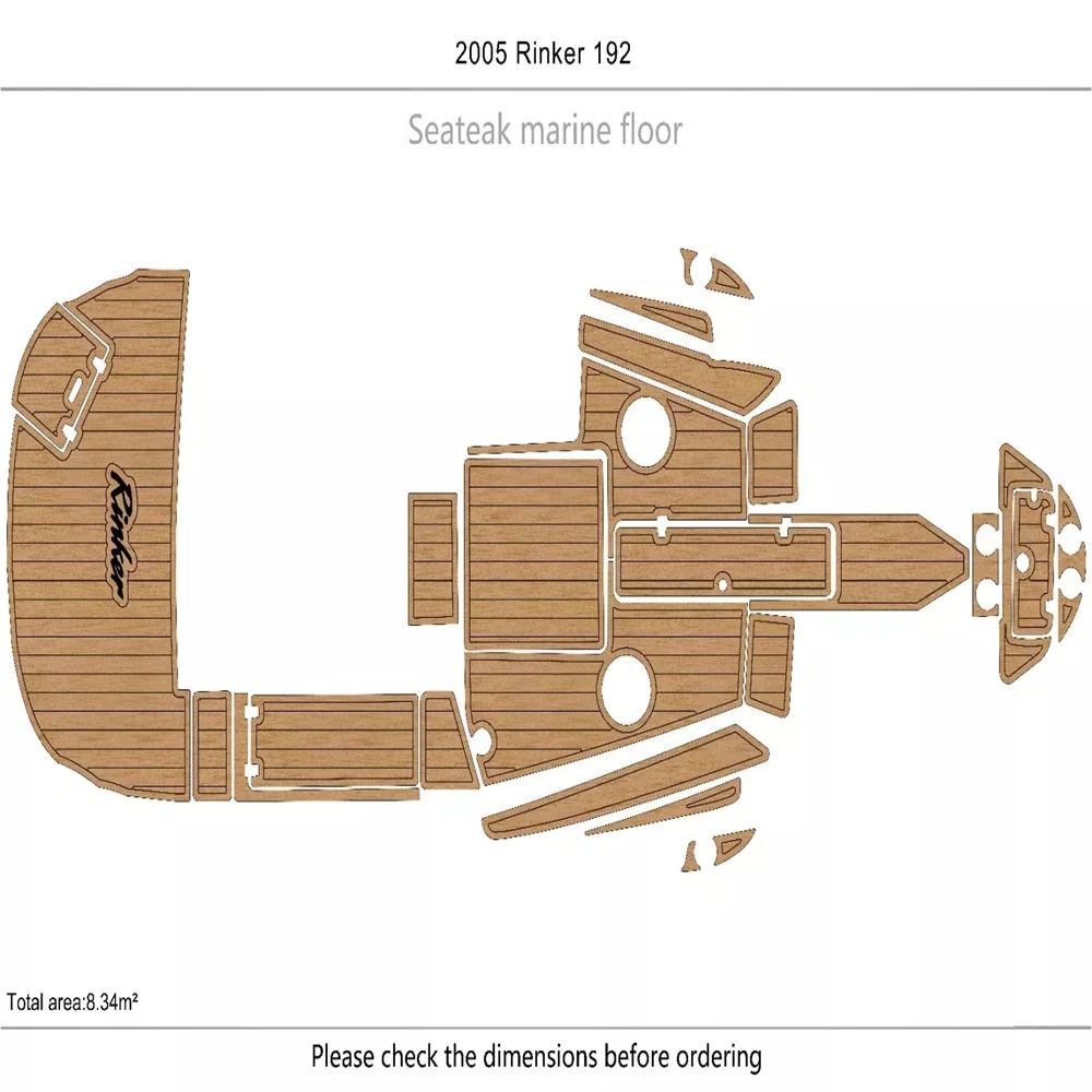 2004-2008 Rinker 192 Captiva Cockpit Swim platform bow 1/4