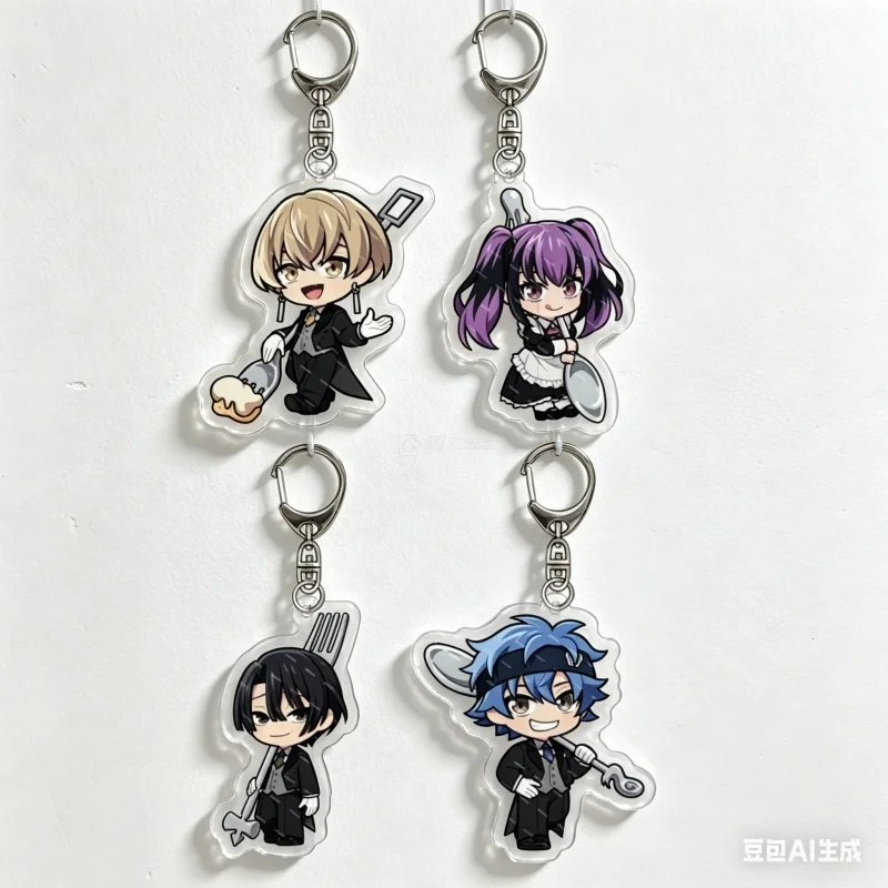 

Anime Dead Account Soji Enishiro Acrylic Stand Keychain Desktop Decor Figure Fans Collection Gift