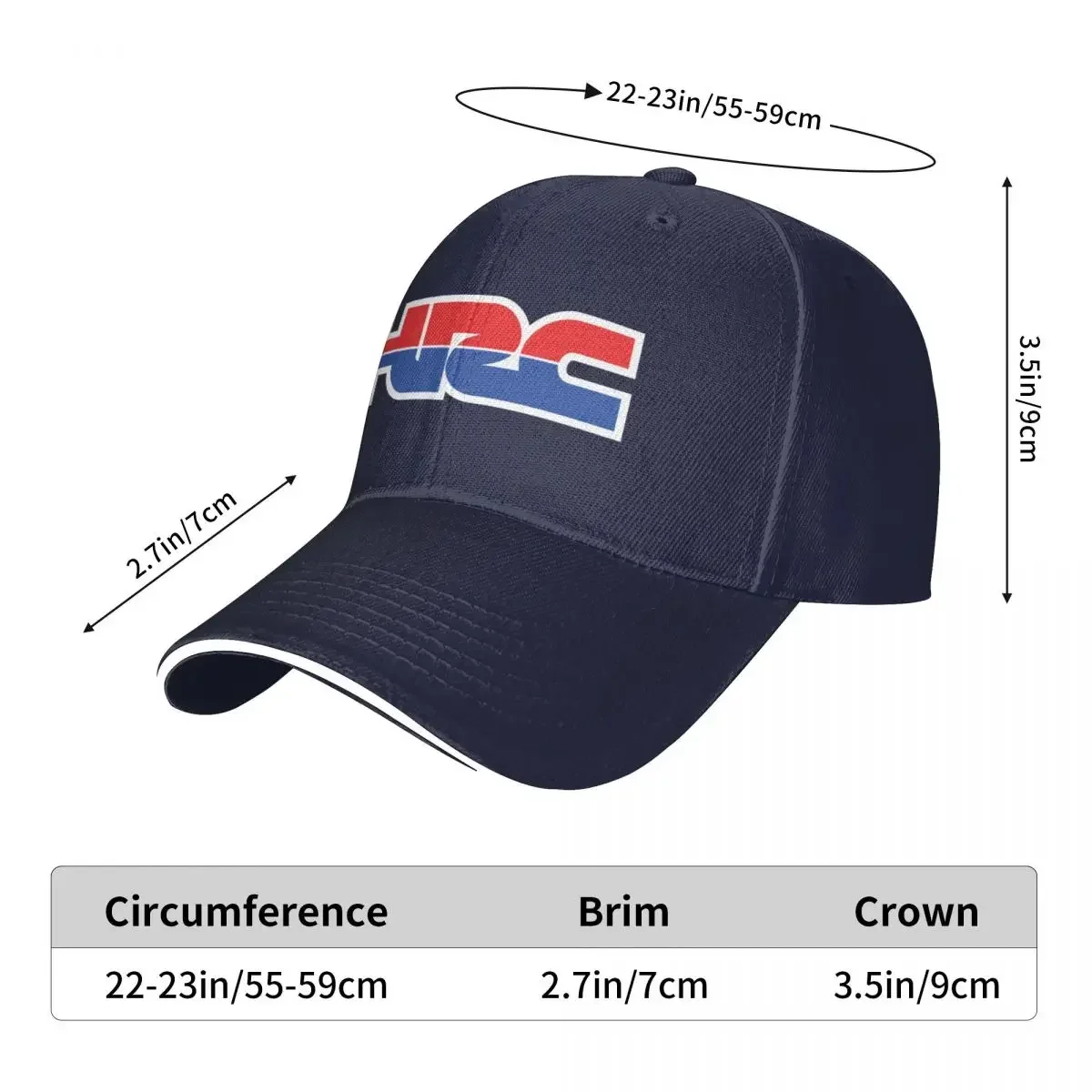 HRC Baseball Cap para Homens e Mulheres, Papai Chapéu, Pesca Cap