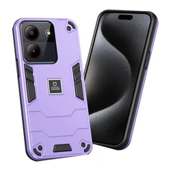 Shockproof Dual Layer Lens Protection Phone Case for ZTE Blade A52 2022 A54 A34 Cover