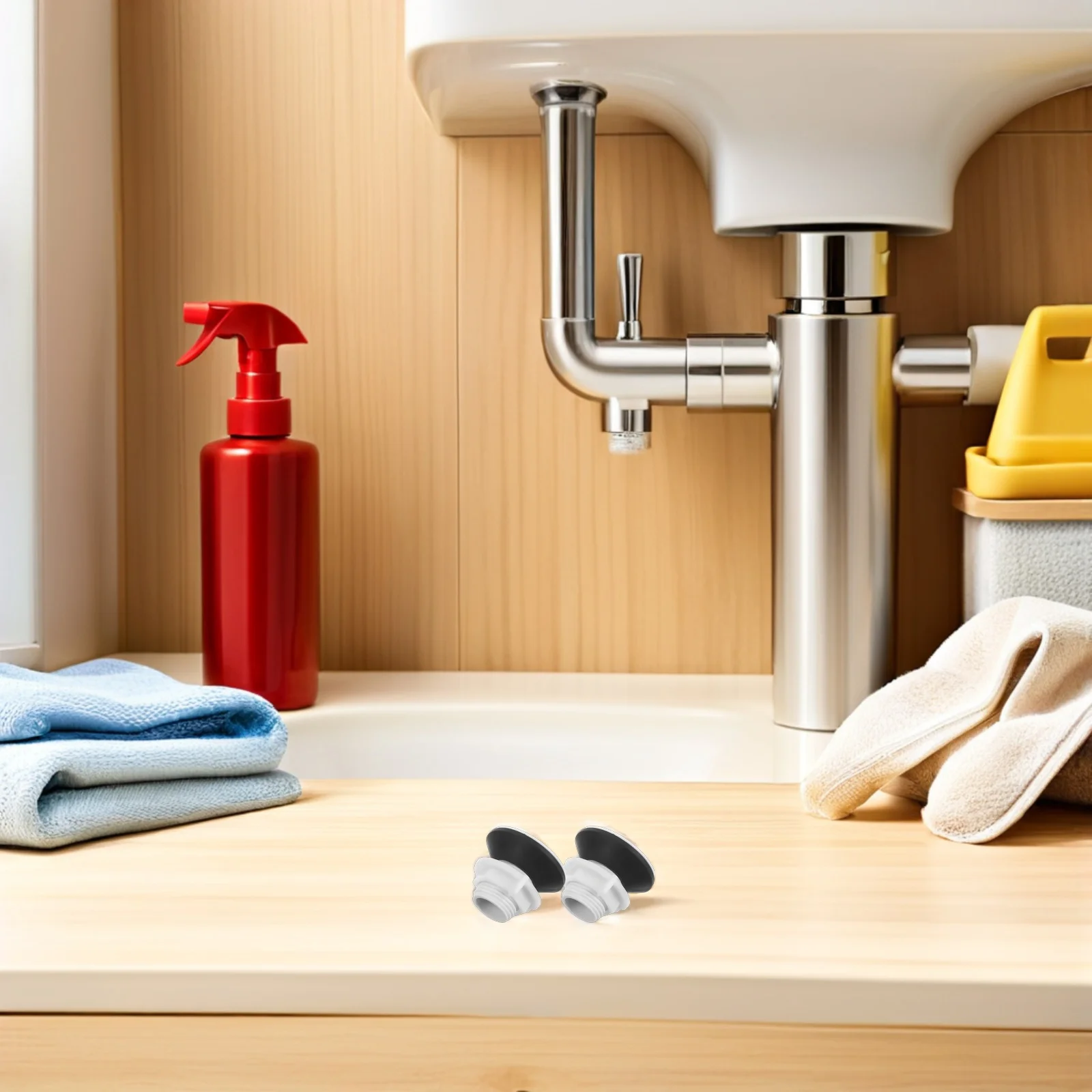 

3Pcs Toilet Tank Repair Kit with Plastic Bolts and Sealing Washers for Leak Proof Installation Universal Toilet Water Tank