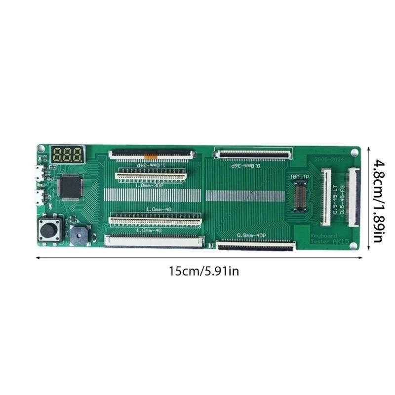 CAK15 USB Keyboard Testing Tool Advanced USB Keyboard Tester untuk Elektronik 83CF
