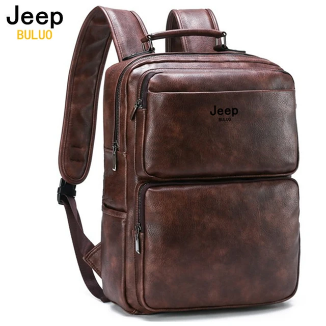 Jeep buluo leather bag best sale