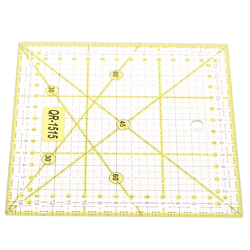 DIY Sewing Quilting Tool Square Patchwork Sewing Ruler Cutting Sewing Machine