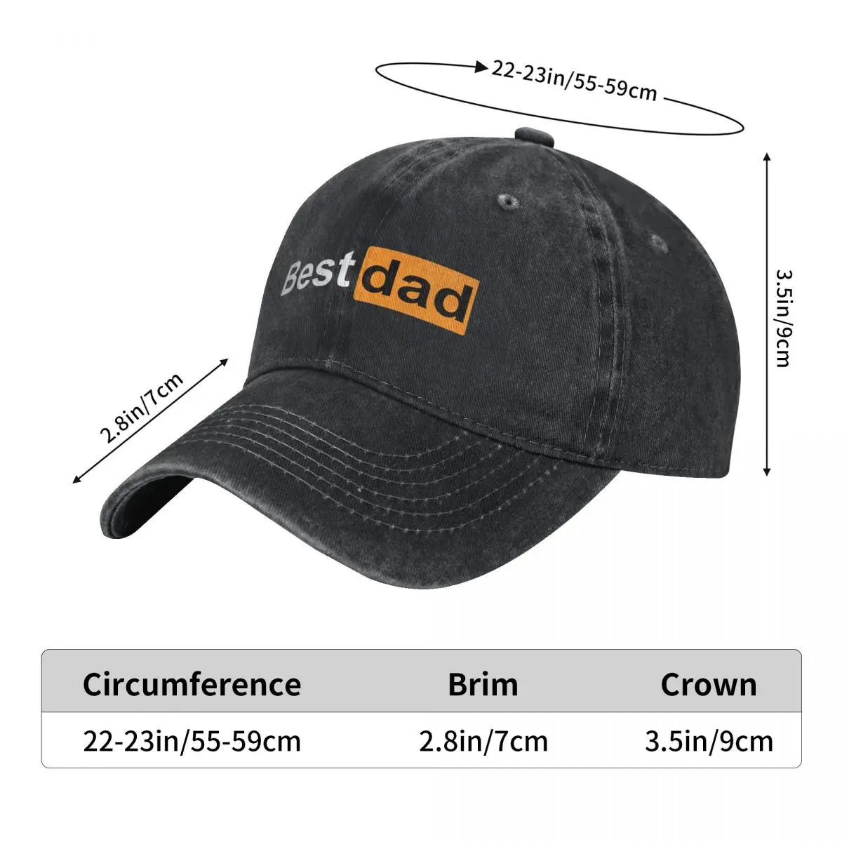 Step Bro Hilarious Joke Denim Baseball Cap Best Dad Outdoor Sun Hip Hop Dad Hats Summer Unisex Teens Casual Design Snapback Cap