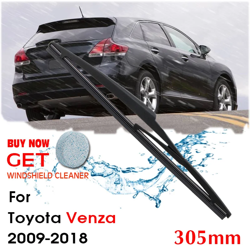 

Car Wiper Blade Rear Back Window Windscreen Windshield Wipers For Toyota Venza Hatchback 305 mm 2009-2018 Auto Accessories