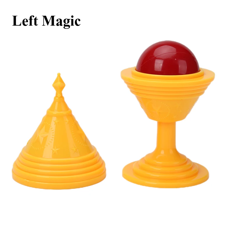 10cm Ball And Vase Set Magic Tricks Children Magic Toy Props Magician Mentalism Easy To Do Gift For Kids Illusion  Accessories