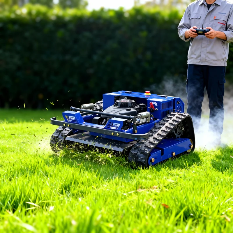 

Индивидуальная самоходная садовая газонокосилка для фермы - 2025 Инновационный 4-тактный сад промышленного класса с дистанционным управлением