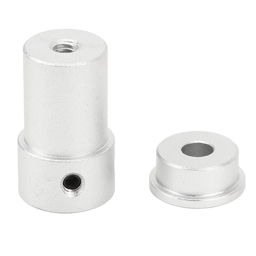 Durable 4mm Motor Shaft Coupling Aluminum Alloy Smooth Transmission Mounting Hub Coupling Universal Motor Coupling DC Motors