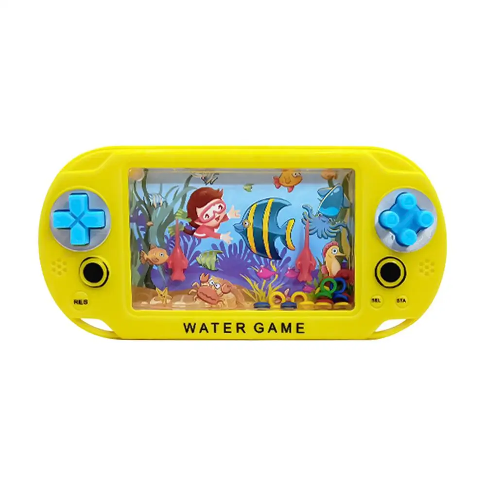 Stressabbau-Spielzeug Wasserring-Spiel Nostalgisches Wurfringspiel Handliches Wasserspielzeug Geburtstagsgeschenk für Kinder Zufälliger Ozean-Stil – Detail 7