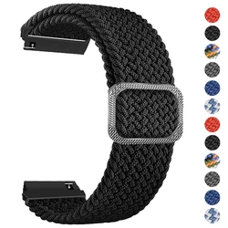 20mm 22mm Watch Strap For COLMI P71 P73 P76 P81 P68 Band For COLMI C81 C60 C61 I31 V68 Nylon Watchband Elastic Braided Bracelet