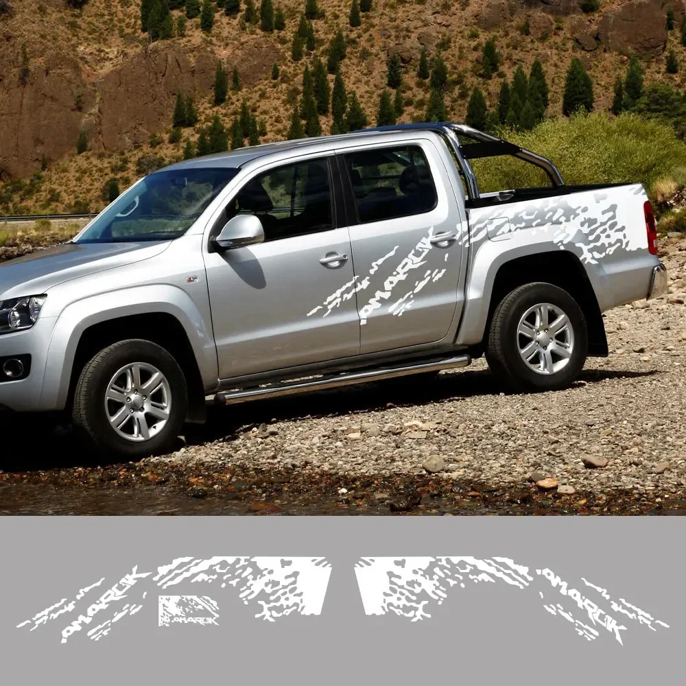 

Pickup Body Side Stickers For VW Volkswagen Amarok Car Trunk Bed Decals Truck Graphics Vinyl Decoration Cover Auto Accessories