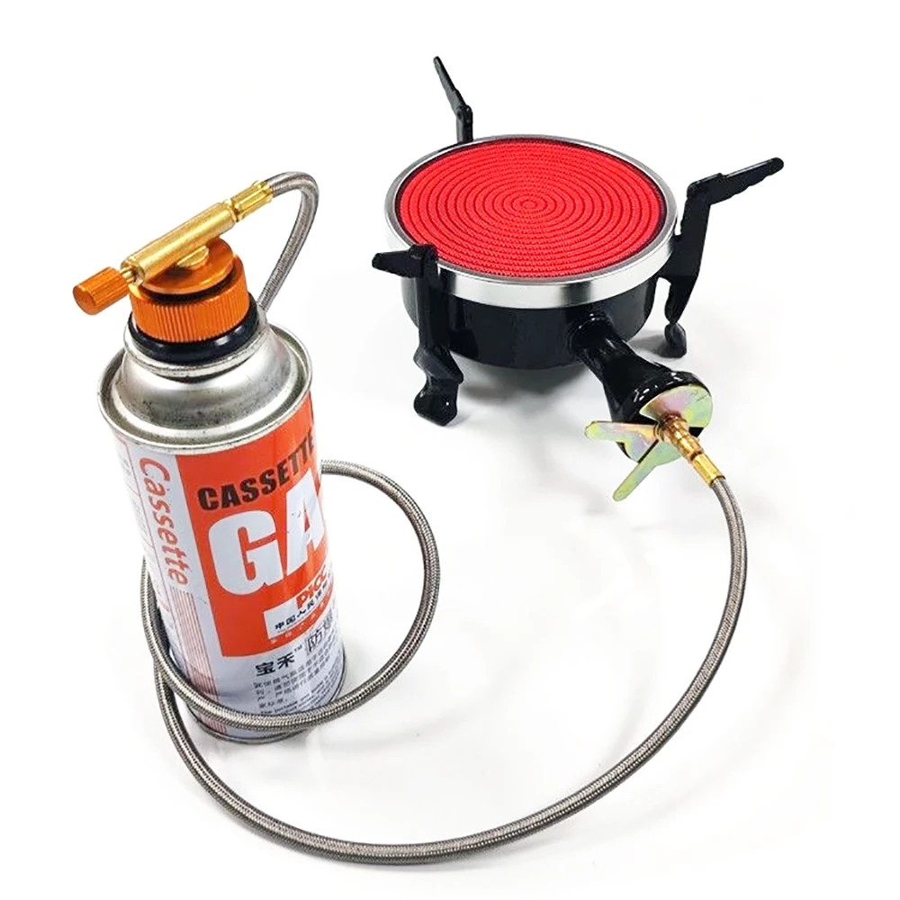 Rapid Heating Infrared Stove 2900 W Energy-Saving Camping Gas Stove Stainless Steel Infrared Efficient Cooking Burner