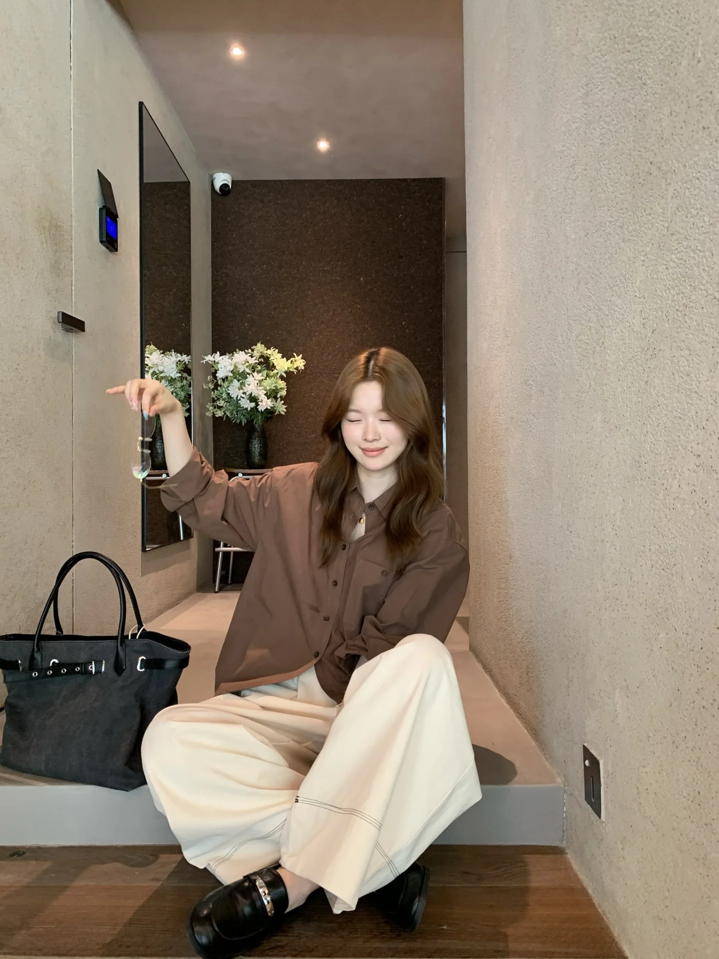 

OONA женские длинные све ирт свободного кроя, повседневные, с завышенной талией, хлопковые, универсальные, весенне-осенние, ленивый дизайн, дышащие, удобные