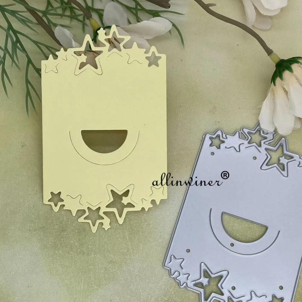 

Christmas card frame bag Metal Cutting Dies Stencils For DIY Scrapbooking Decorative Embossing Handcraft Die Cutting Template