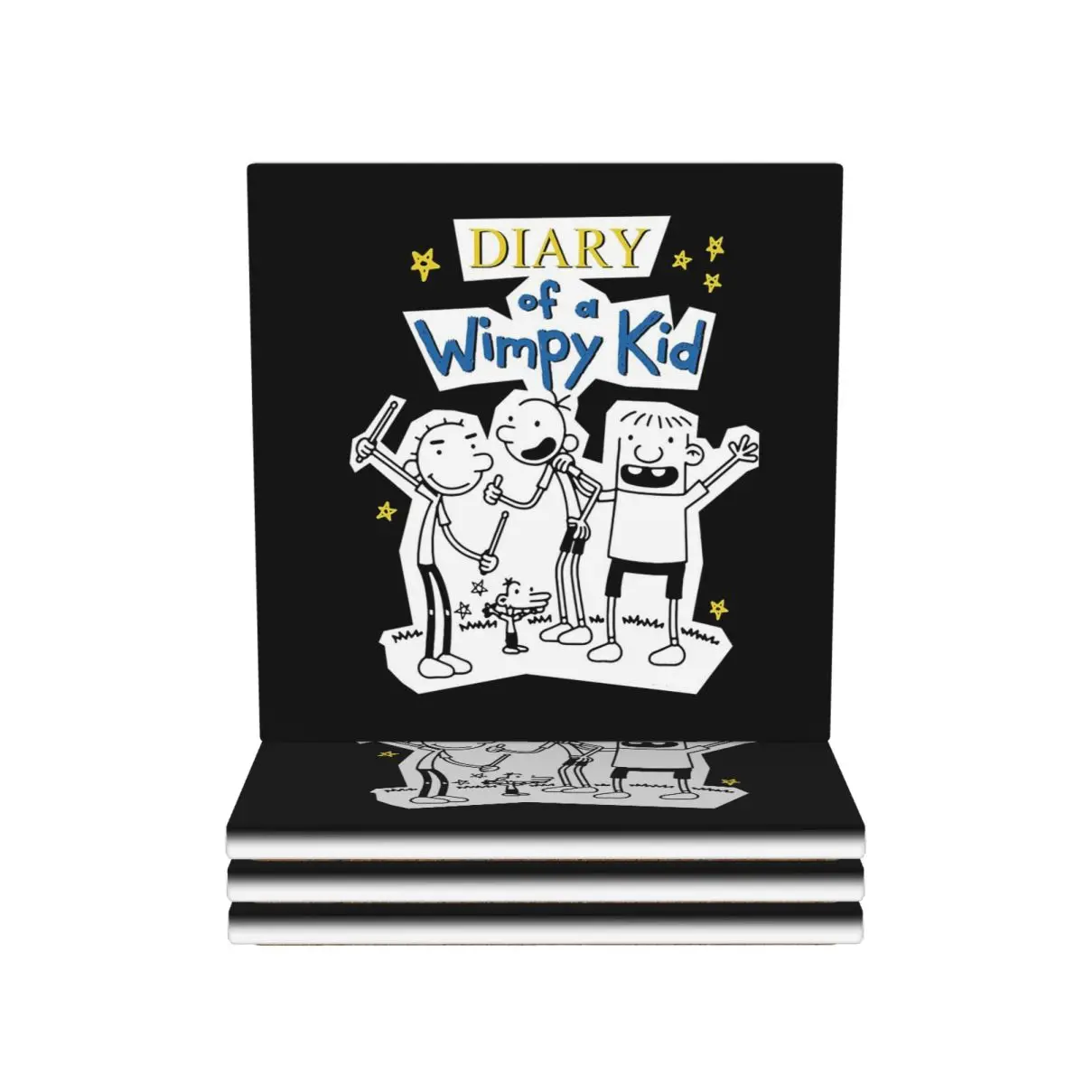 

Дневник Wimpy Kid Group Coaster Керамика Горячий коврик Украшение стола и аксессуары Коврик для кухонного стола Коврик для кофе