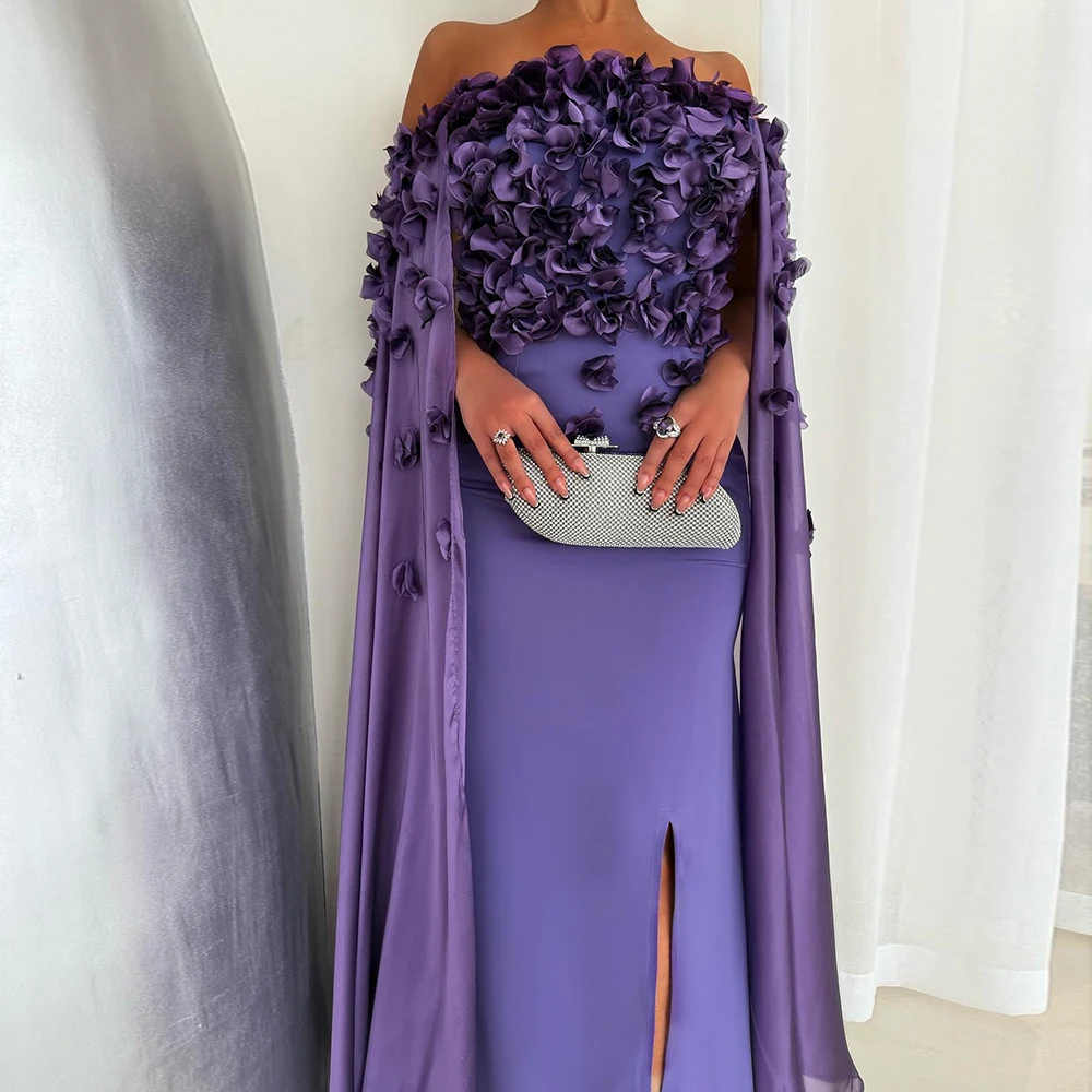 

Вечерние платья трапециевидной формы по индивидуальному заказу, длиной до пола, с открытыми плечами, без рукавов, платье для выпускного вечера, модные цветы, простое драпированное вечернее платье