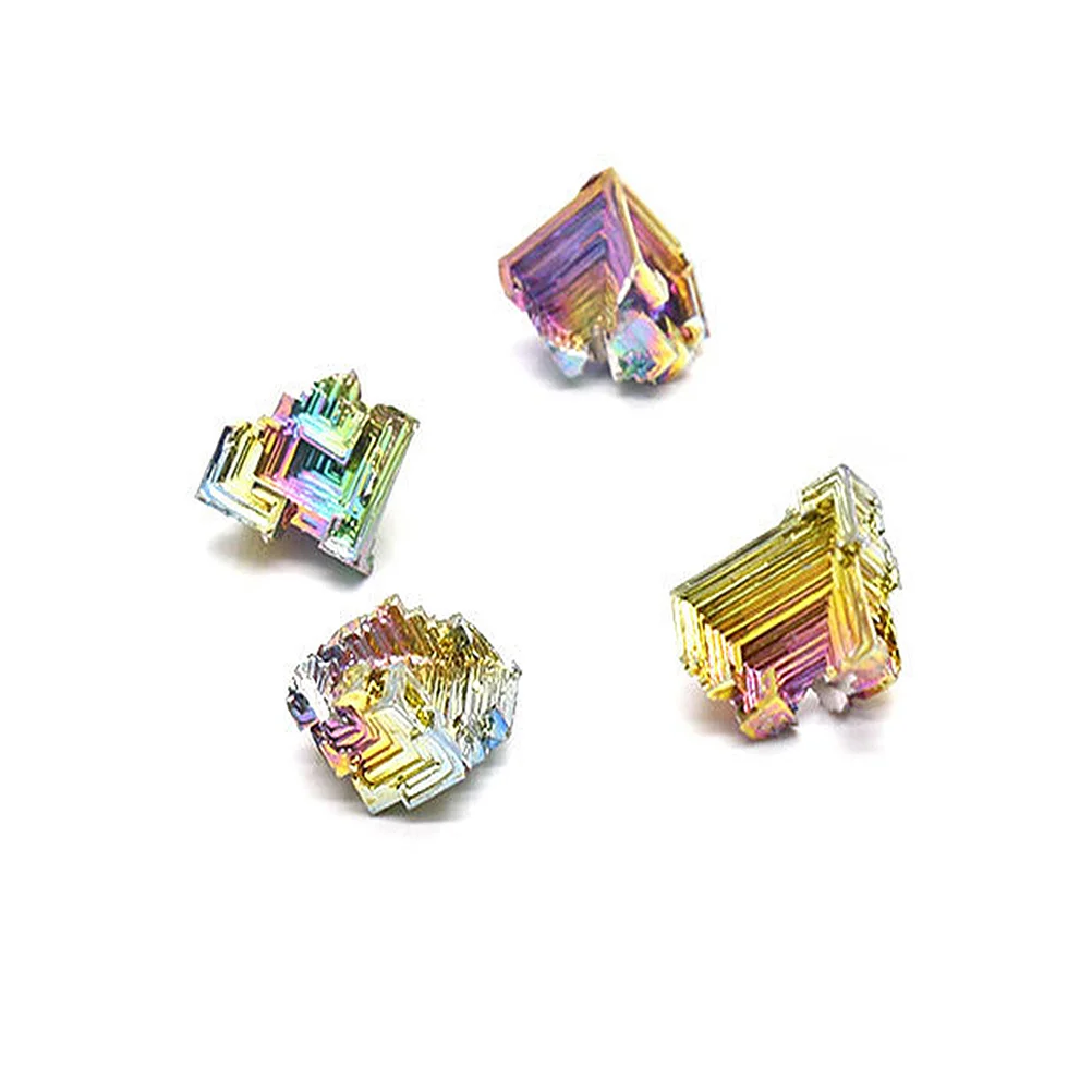 

Flowerpots Natural Crystal Stones Decor Cake Unique Jewelry Making Random Color