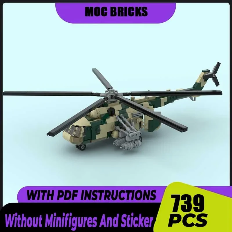 

Строительные блоки Moc Mi 8-T/AMT, масштаб 1:45, модель, кирпичи, сделай сам, модель воздушного истребителя, сборка, праздничный набор, игрушки, подарки