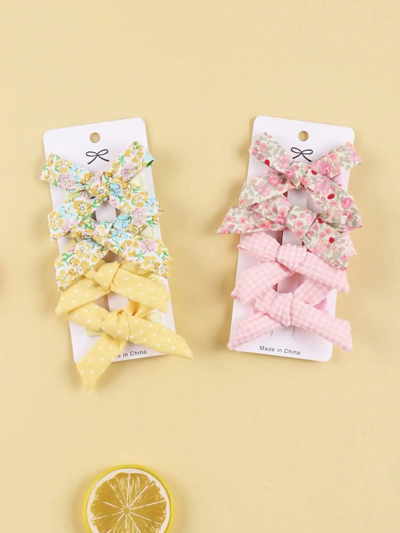 

8pcs Baby Hair Clips, Fabric Hair Clips Protect Baby Delicate Skin, Suitable For Daily Use, Random Card Shipped Love Valentine