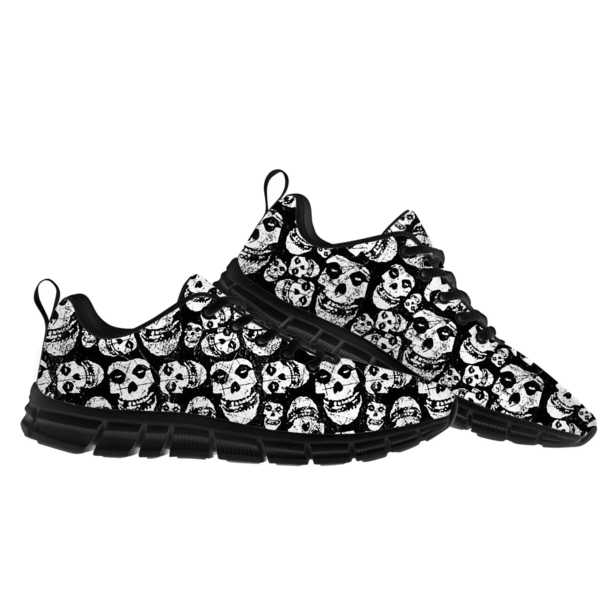 Misfits Skull Shoes Sports Shoes Mens Womens Comfortable Sneakers High Quality Casual Sneaker Couple Custom Shoes - view 2
