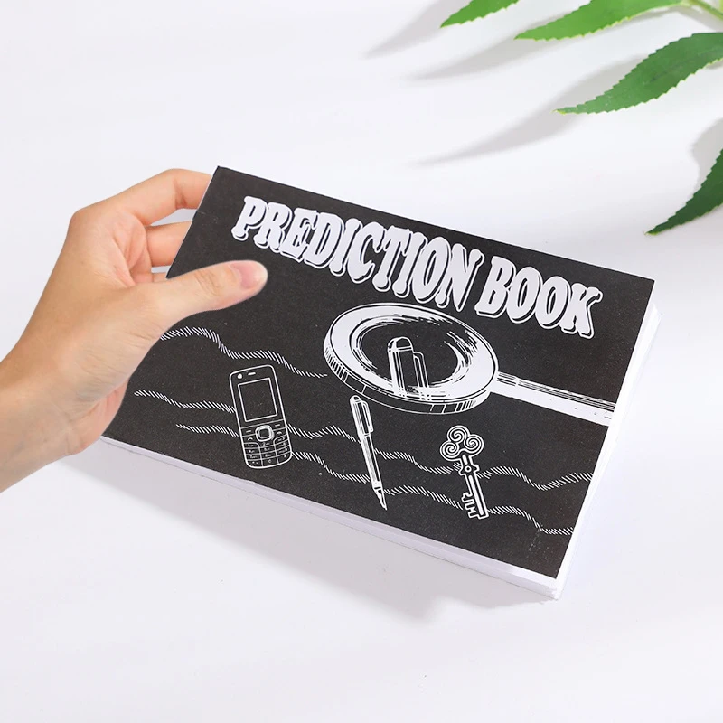 Prediction Book Interesting Interactive Magic Props Stage Magic Close-up Accessories Children\'s Paper Toys Beginners