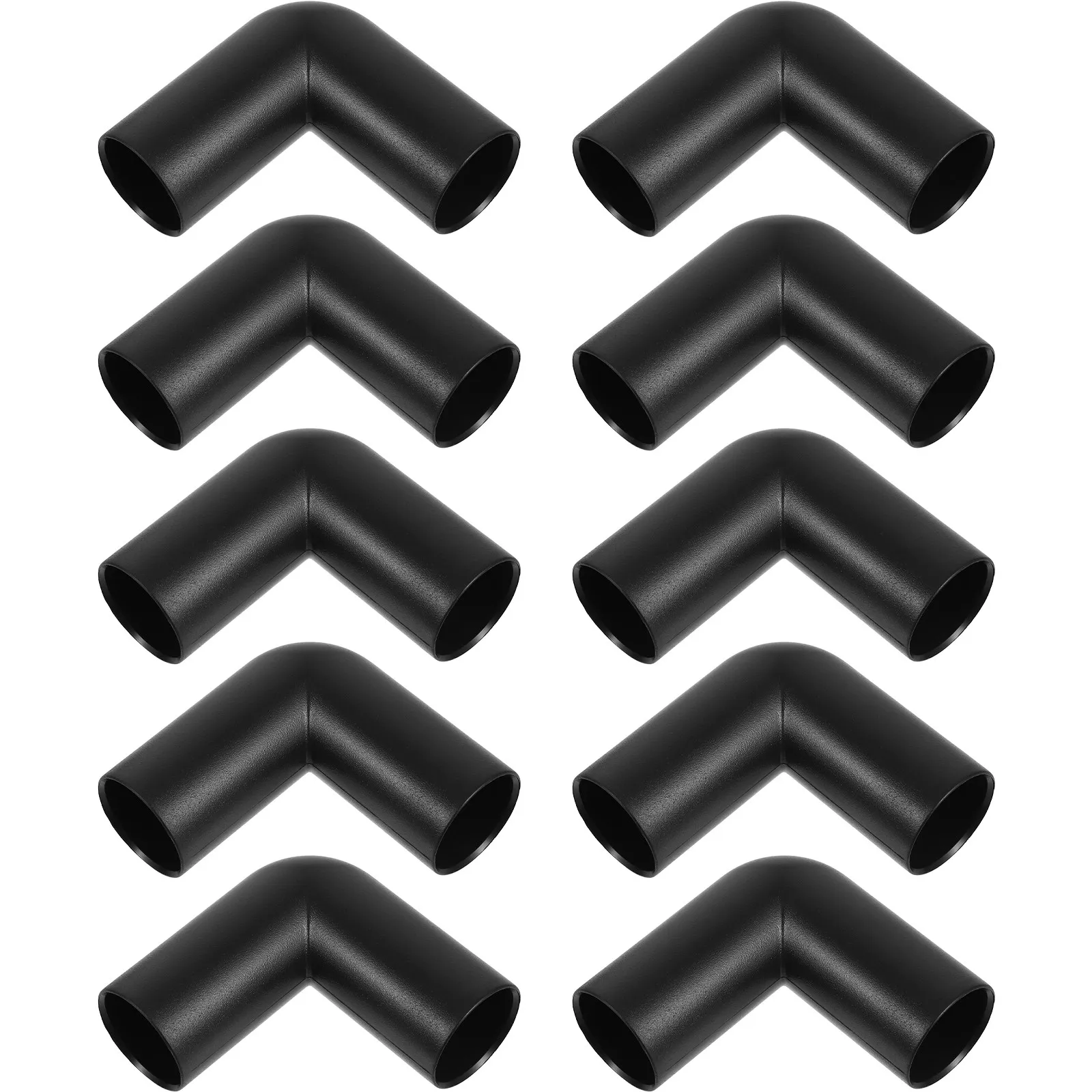 10Pcs Weatherproof ABS Solar Light Connector Bend Joint for Lawn Garden Path Lighting Outdoor Landscape Fixtures Extension