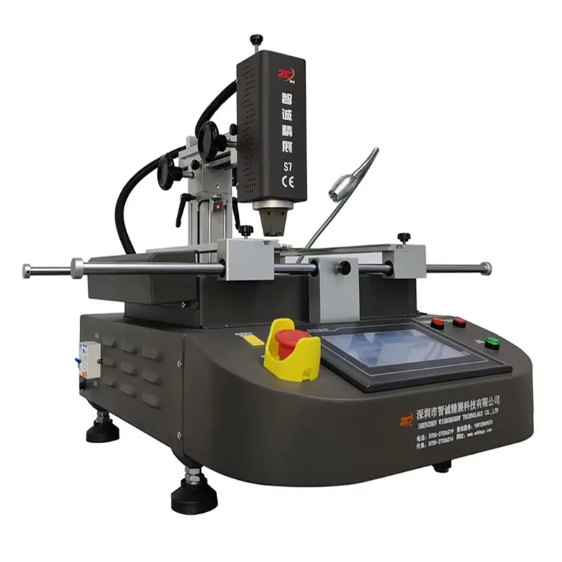 

Mobile phone repair desoldering station hot air rework, 3 temperature zone soldering solder ideal repair tool