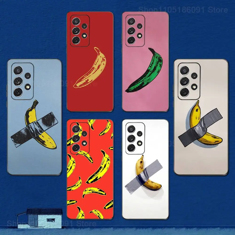 

A-Andy W-Warhol Phone Case For Samsung S22,S21,S20,S10,S9,S25,S24,S23,Ultra,FE,Plus,Lite,Soft Silicone Black Cover