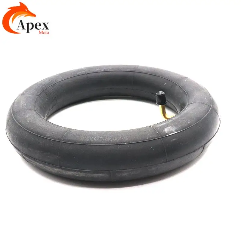 

Внутренняя трубка 10X2,50 с изогнутым клапаном, 90-градусный клапан для детской коляски, коляски, скутера, 10-дюймовые детали для скутера, аксессуары