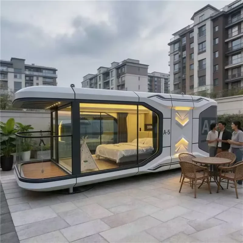 Custom House Portable Prefab Refabricada Casa Modular Para Hotel De Glamping Modern Home