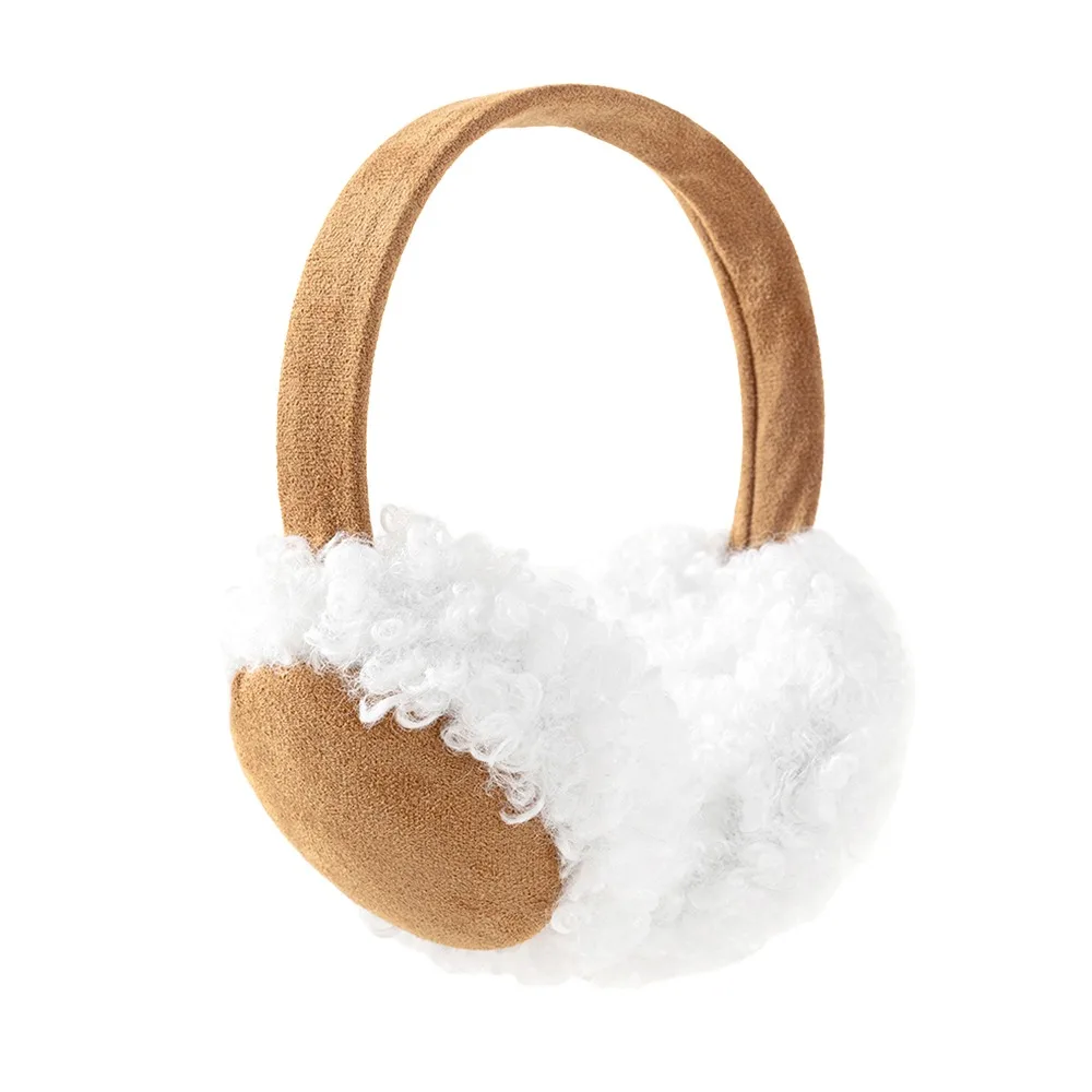 Nieuwe Warme Oorbeschermers Anti Koude Wind Effen Kleur Oorwarmers Antivries Krullend Oor Warmer Winter Outdoor Fietsen