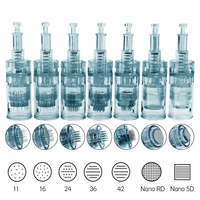 Cartouches de remplacement M8 pour micro-aiguilles, 10/20/50 pièces, 11 16 24 36 42 Nano, pour micro-aiguilletage, outil de beauté pour le raffermissement de la peau du visage 2
