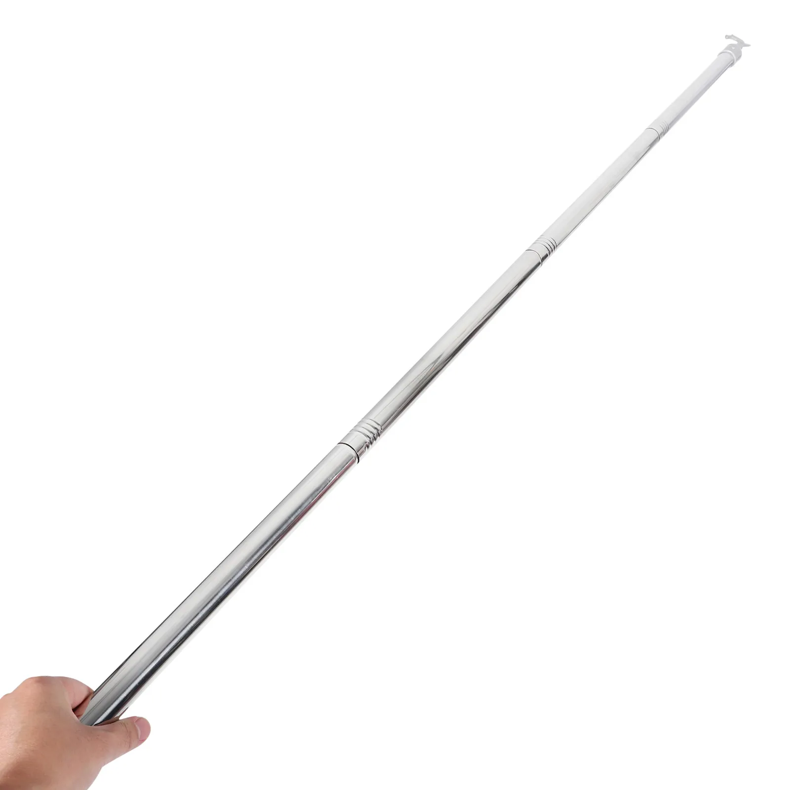 Stainless Steel Adjustable Telescopic Rod for Blinds Shades Push Pull Easy Operation Window Ladder Accessory Blinds Shades Rod
