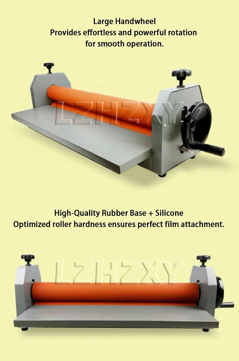 High Quality 70/75cm Manual Cold Roll Laminator Machine Advertising Photo Film