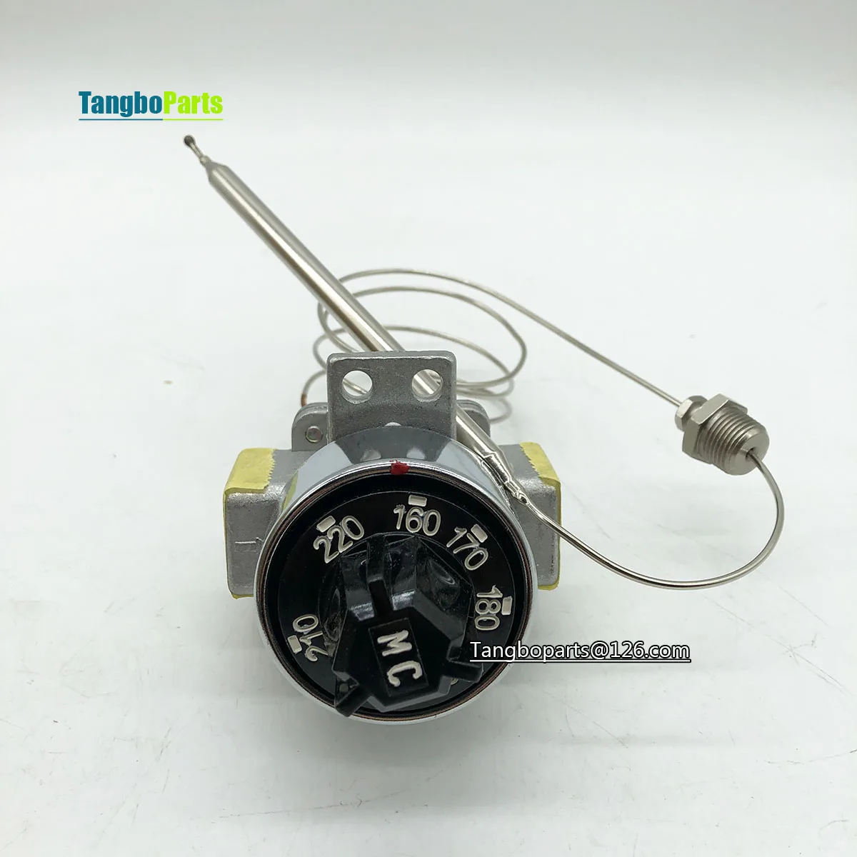 Gas Air Fryer Parts Oil Temperature Control Valve 160~220 Degree TWC Thermostatic Temperature Control Valve