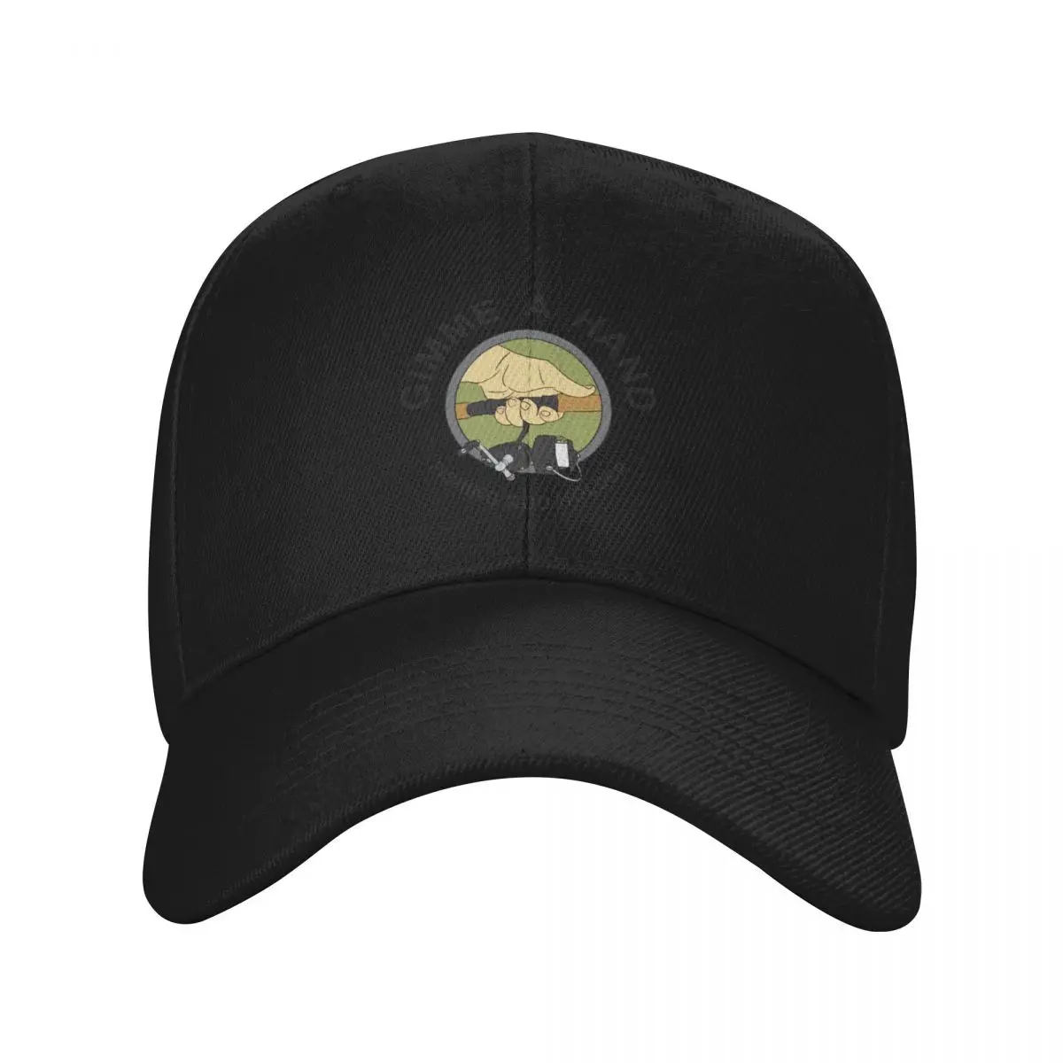 

Gimme A Hand (Fishing Rod Holder) Baseball Cap Sun Cap Hip Hop winter hats for men Caps Women Men's