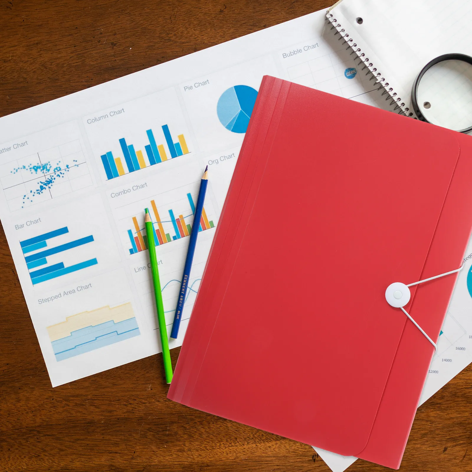 

Portable Colored Document Folder Large Capacity Multi Pocket File Organizer Office Paper Storage Bag Accordion File Folder