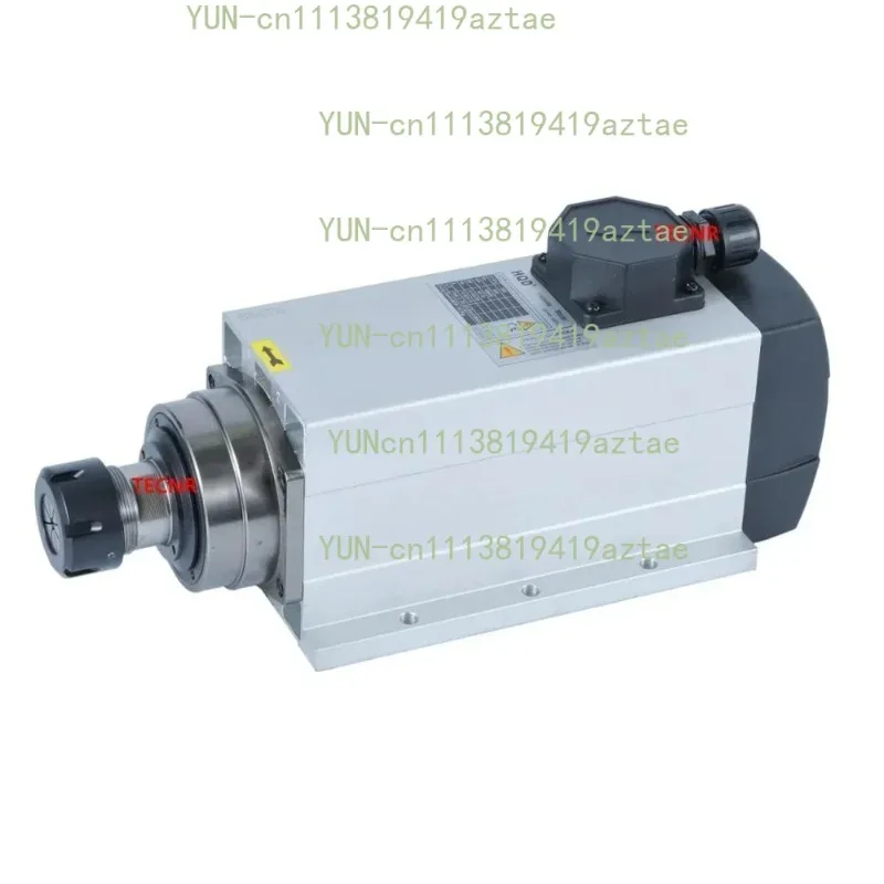 GDF60‑18Z/6.0 HQD 6KW Air Cooling Spindle Motor ER32 Collet,4High‑PrecisionP4 Bearings 220/380V for CNC Engraving Router Machine
