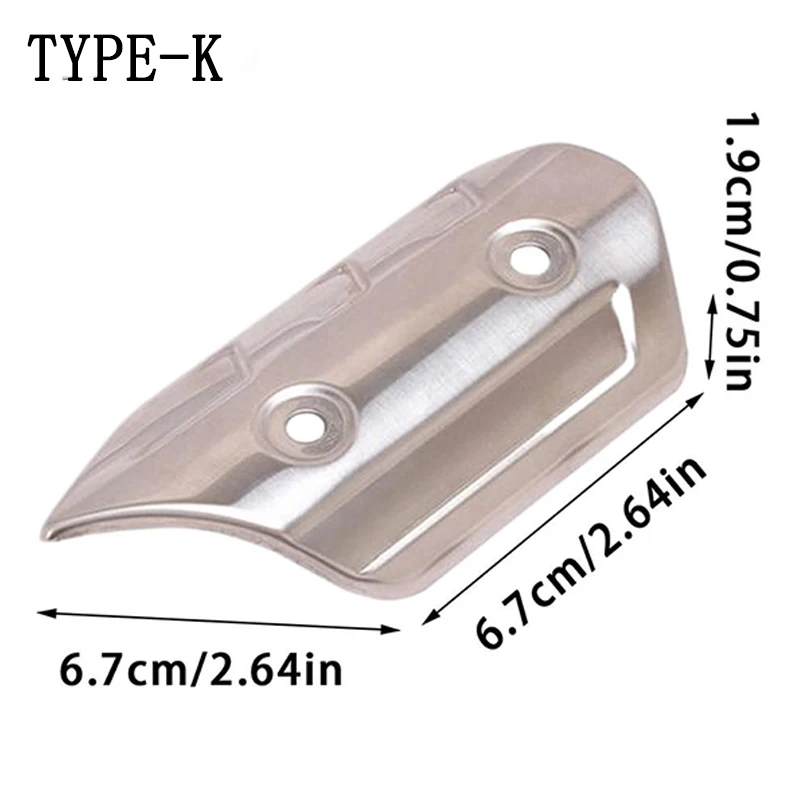 Factory Price Motorcycle Exhaust Pipe High Performance Protector Heat Shield Cover Guard Anti-Scalding Cover Muffler Protector