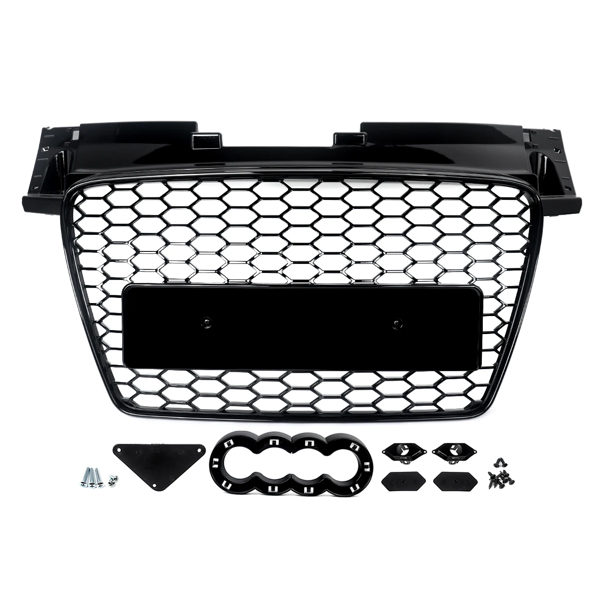 

Magickit RS Style Front Bumper Racing Grills For Audi TT TTS MK2 2006 2007 2008 2009 2010-2014 8J0853651A Car Intake Grille