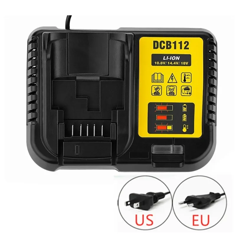 For Dewalt 18V and 20V Max Power Tool Battery -Versatile, Fully Compatible,DCB180 DCB200 20V 8000mAh Lithium Replacement Battery