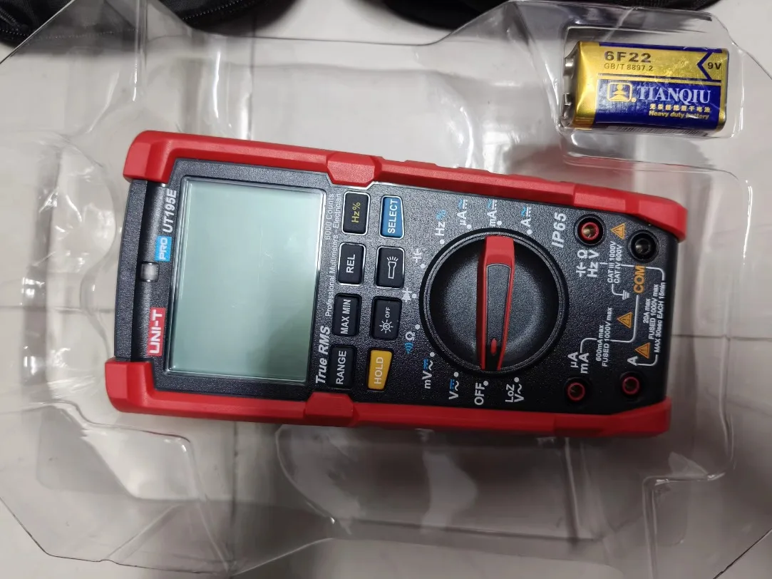 1pc UNI-T UT195E Industrial Waterproof multimeter True RMS Flashlight Digital IP6*SY