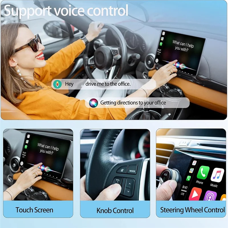 

A16Q-Wireless Carplay Adapter For Iphone Carplay Wireless Adapter Fast Stable Connectionplug&Play Plug&Play