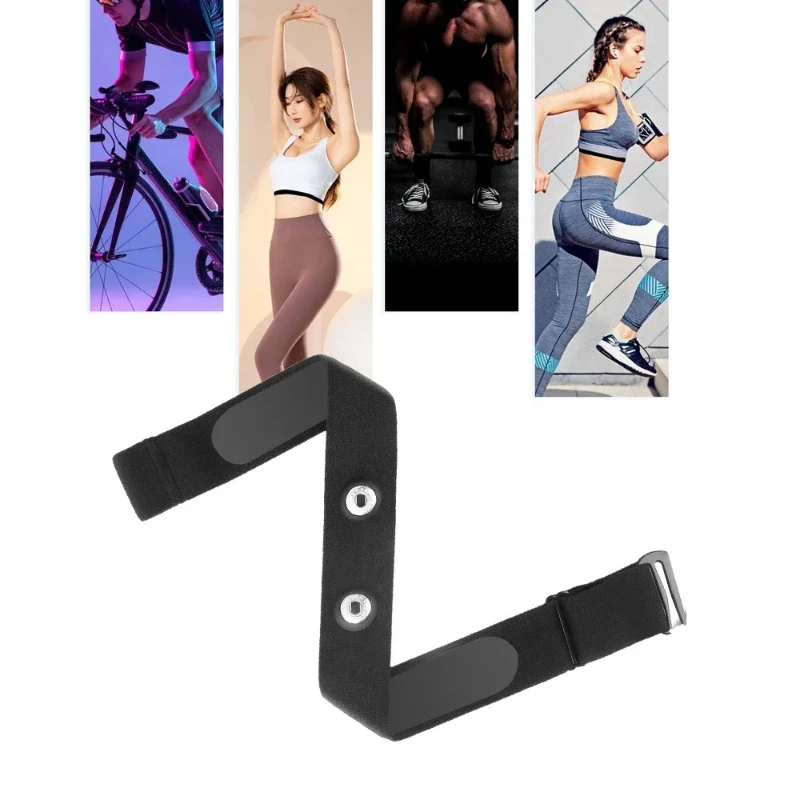 Correa de Repuesto para Monitor de Ritmo Cardíaco Compatible con Polar H7 H9 H10 Coospo Wahoo Tick Garmin Magene Fitness Sensor Band Bel (1 Unidad)