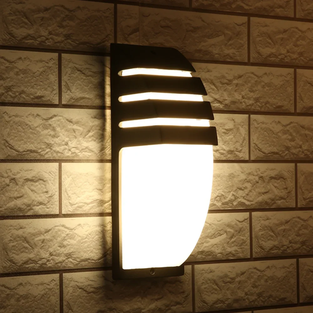 Imagem -06 - Outdoor Impermeável Led Wall Light Lâmpada Arandela Varanda Jardim Varanda Terraço Decoração Iluminação Ip65 12w