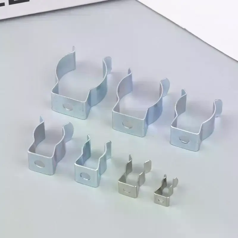 5pcs Heavy Duty Narrow Base Tool Spring Clips Heavy Duty Tool Storage Hangers For Garages Sheds Hardwares