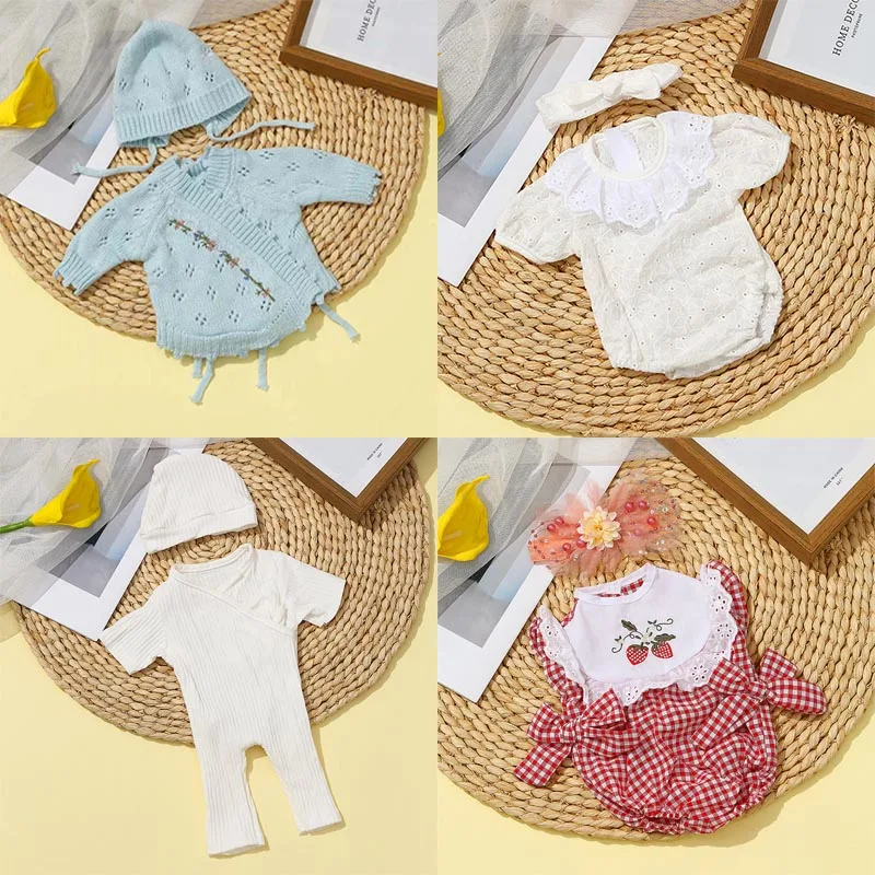 

15,75 дюймов куклы реборн, детская одежда, свитер, наряды для кукол реборн 40 см, одежда для девочек, комплекты аксессуаров для малышей, милая одежда для кукол