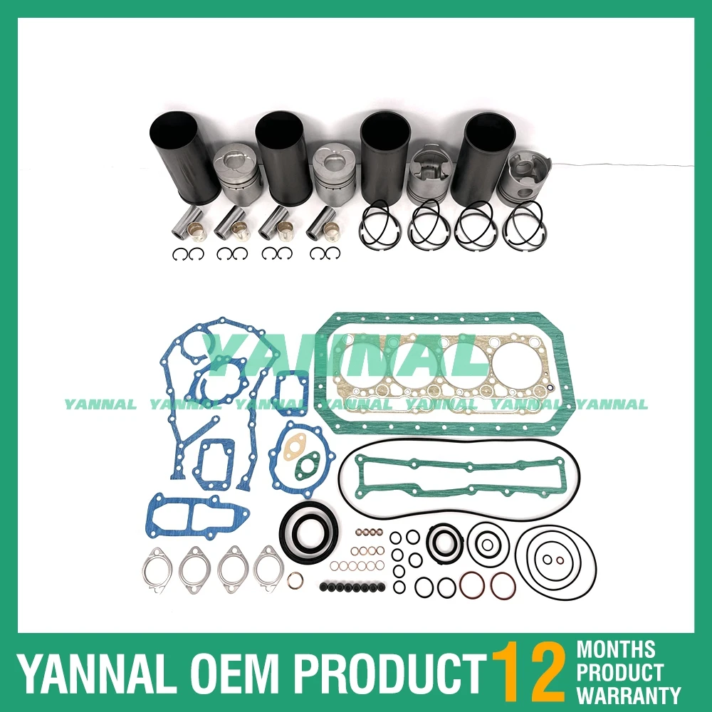 

New W04D Overhaul Kit With Piston Ring Full Gasket Kit For Hino Engine