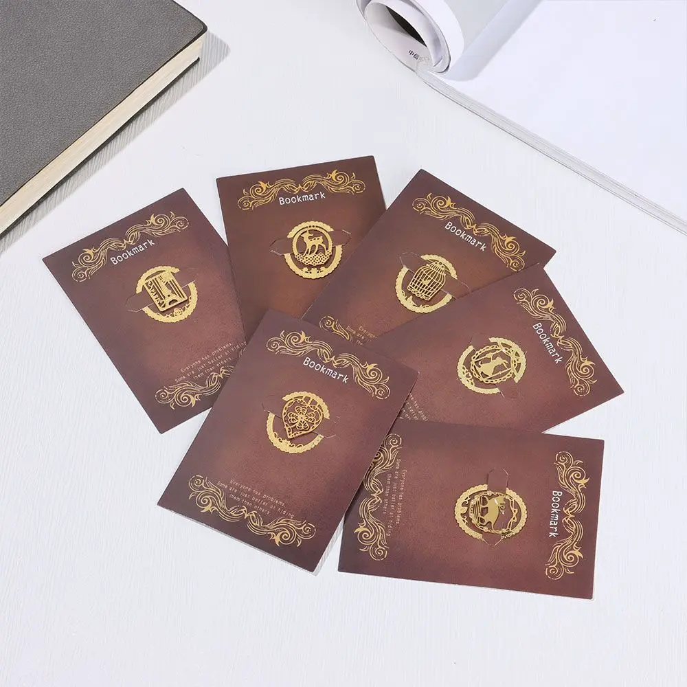 Gift Stationery Mini Cute Cartoon Creative Metal Bookmark